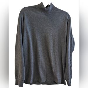 Roots Women's 25 Years Of Quality Charcoal Turtle Neck Sweater Size L